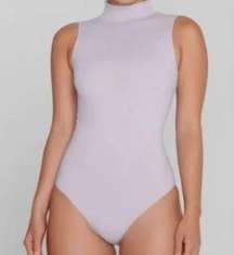 Skims Essentials Sleeveless Mockneck Bodysuit