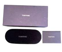 Tom Ford Velvet Hard Shell Eye Case with Cleaning Cloth, Box - Case 6" x 2.5"