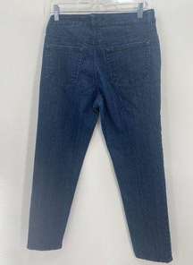 "JONES NEW YORK" DARK WASH SOHO ANKLE FIT WOMEN'S JEANS SIZE: 6