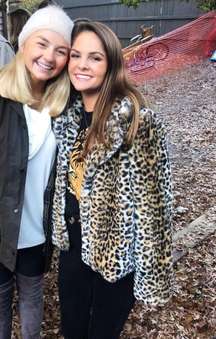 Faux Fur Cheetah Coat