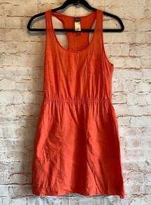 Patagonia 2 coral sleeveless dress elastic waist