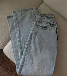 Abercrombie Curve Love High Rise 90s Relaxed Jeans