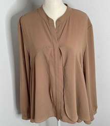 Chico’s button up blouse.  Size 2 (see size chart). Airy and light. Cottagecore