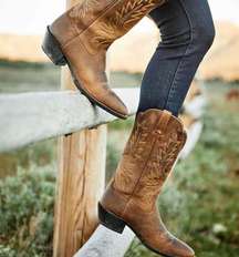 Heritage R Toe Western Cowboy Boot