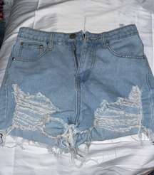 Shorts Light Wash