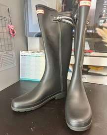 NWOT  Rain Boots Matte Black