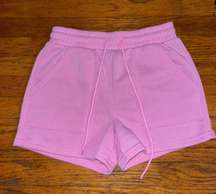 Pink Sweatshorts 