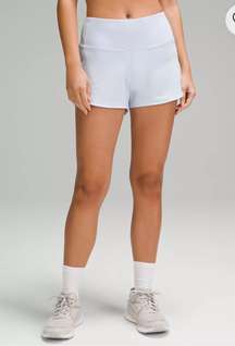 Speed Up High-Rise Lined Short 4" (Windmill Blue Color)