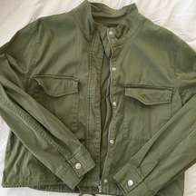 Olive green jacket