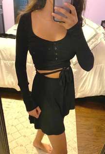 Black Cut Out Dress