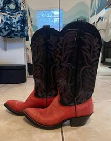 Red Cowboy Boots