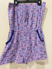 Blue & Pink Romper 