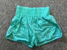 Teal Free People Shorts