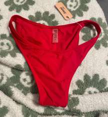 Jimmi Swimwear Red Hot Cheeky Bikini Bottoms 