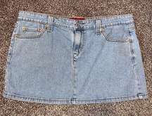 Levi's Vintage Low Slouch Jean Skirt size 15JR