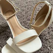 White Classy Heels