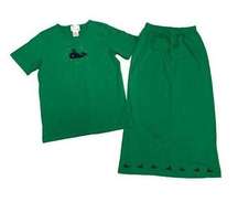 NWT Quacker Factory Small Whale 2 pc Skirt Set