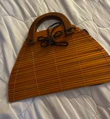 Vintage Wood Purse