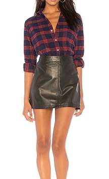 Marrie Leather Skirt