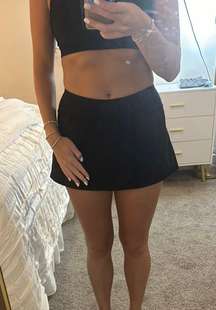 Black Tennis Skirt