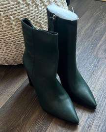 Blair Bootie in Forest Green