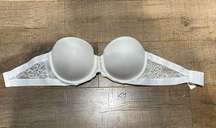 Strapless White Bra 