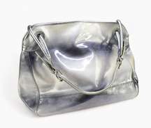 Tusk ✦ Y2K Silver Glossy Gradient Shoulder Bag Purse