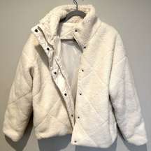 Quilted Sherpa Jacket