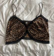 Parade  Leopard Print Butterfly Top