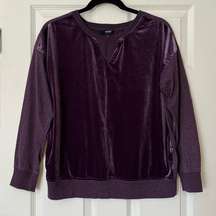 Alfani Intimates Velour Sweatshirt - Size M