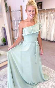 Sage Green Bridesmaid Dress