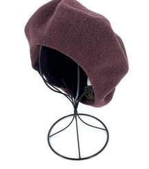 Dorfman Pacific Co Brown 100% Wool Beret Hat Handmade Dorfman Pacific