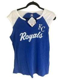 KC Royals short sleeve tank size XL NWT