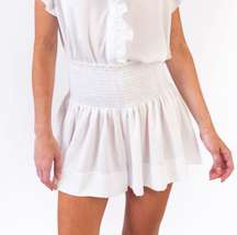 White  Erica Skirt