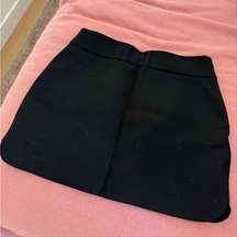 Black Zara mini skirt