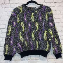 🎓 Vintage Miss Jackson’s Wool Blend Paisley Sweater