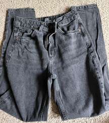 Black Straight Leg Jeans