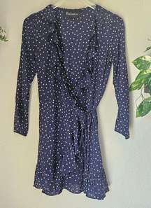 Realisation Par The Alexandra Dress in Navy Star Size Small