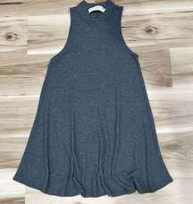 Gypsy Warrior Grey Sleeveless A Line Dress Women’s Medium