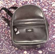 Ugg clear black mini backpack OS