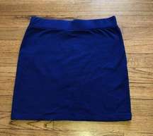 Royal blue pencil skirt