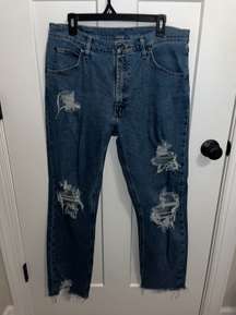 Hand Distressed Men’s  Jeans