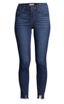 Womens Size 2  Super High Rise Curvy Skinny Ankle Jeans Rosa