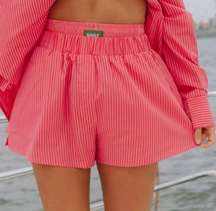 Poplin Double Banded Resort Shorts