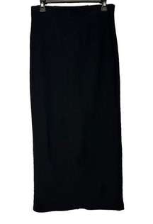 Vintage S.C. & Co Black Formal Maxi Skirt Size S