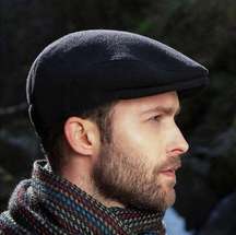 Mucros Trinity Wool Cap - Black L NWT