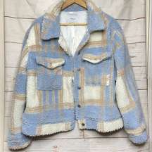 Angel Kiss • Teddy Jacket • Blue Cream • 1X • Winter • Fall