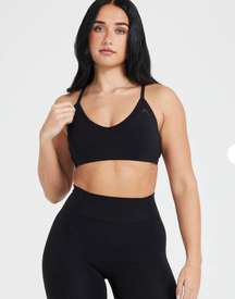 Tímeles Strappy Bralette Black