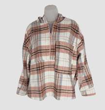 Outwear Wool Pink Flannel Pullover