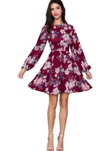 NWT  Floral Carousel Amazing Grace Fit & Flare Dress